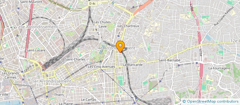 localisation de l'entreprise MADAME ALIZE IRIDE à MARSEILLE