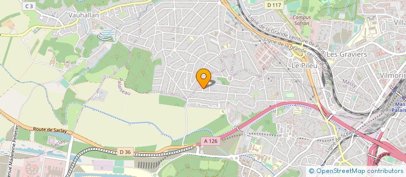 localisation de l'entreprise MADAME ALIZE TURPIN  PALAISEAU