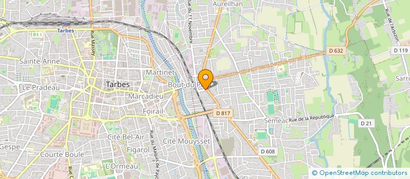 localisation de l'entreprise MADAME ALIZEE ALAIN  SEMEAC