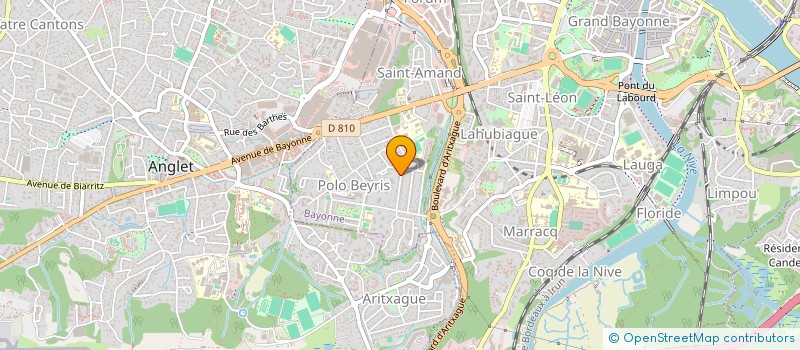 localisation de l'entreprise MADAME ALIZEE ALAIN  BAYONNE