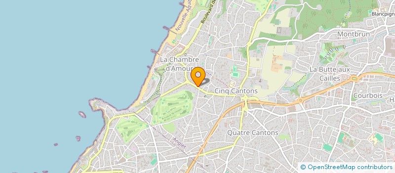 localisation de l'entreprise MADAME ALIZEE AUDIER  ANGLET