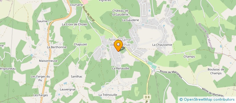 localisation de l'entreprise MADAME ALIZEE AVICE à SANILHAC