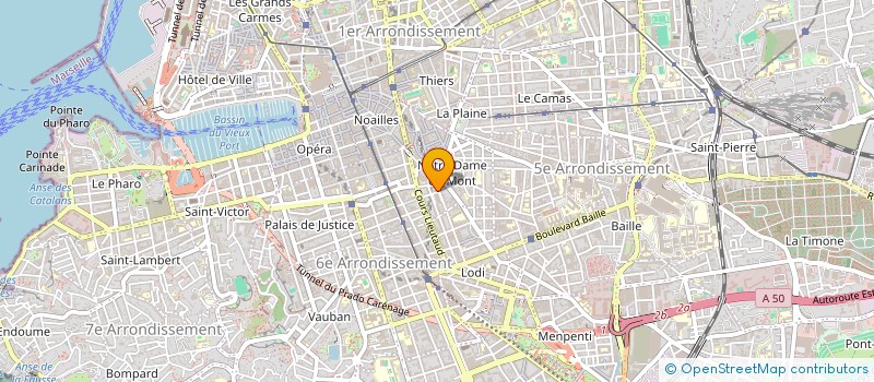 localisation de l'entreprise MADAME ALIZEE AYRAULT  MARSEILLE