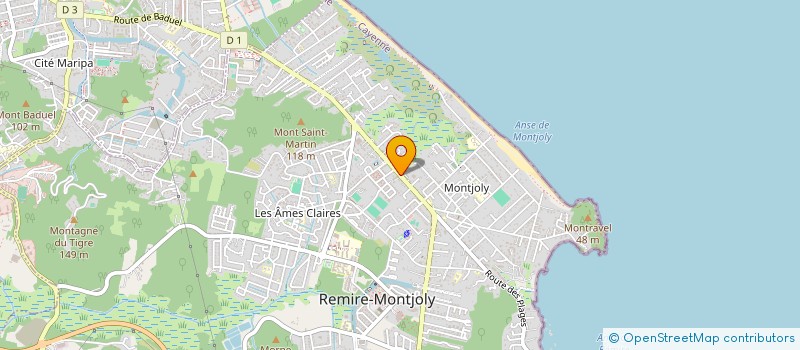 localisation de l'entreprise MADAME ALIZEE BALANDRAUD  REMIRE-MONTJOLY
