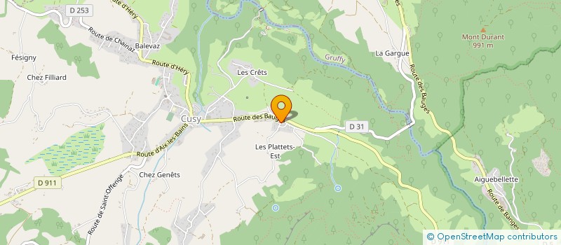 localisation de l'entreprise MADAME ALIZEE BARITHEL  CUSY