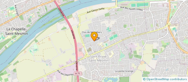 localisation de l'entreprise MADAME ALIZEE BATAILLE à SAINT-PRYVE-SAINT-MESMIN