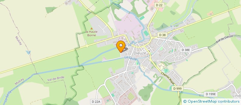 localisation de l'entreprise MADAME ALIZEE BERING  DIEUZE