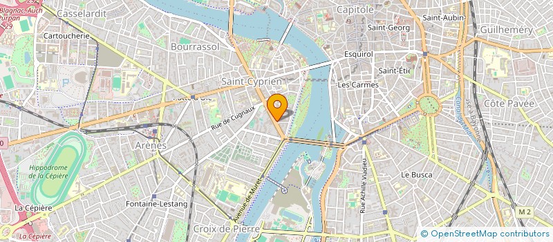 localisation de l'entreprise MADAME ALIZEE BERTOLUS  TOULOUSE