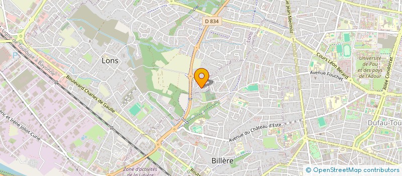 localisation de l'entreprise MADAME ALIZEE BOURLIER  LONS