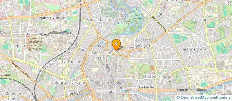 localisation de l'entreprise MADAME ALIZEE BROCHARD à RENNES