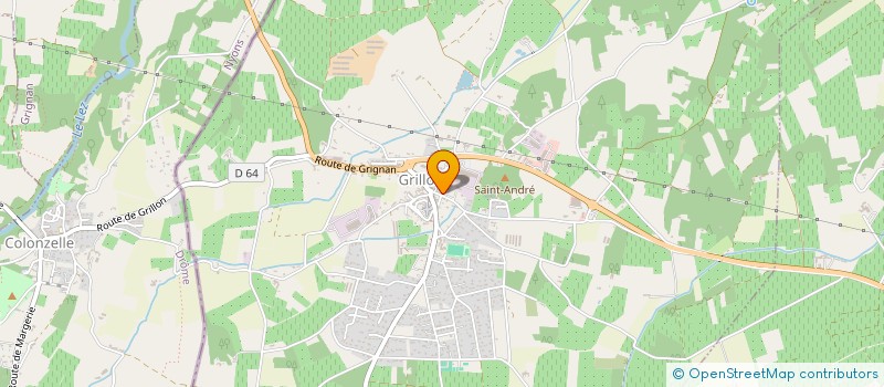 localisation de l'entreprise MADAME ALIZEE BURLET  GRILLON