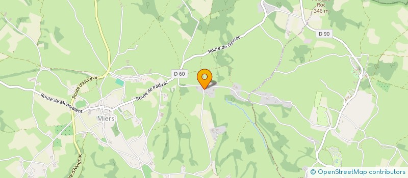 localisation de l'entreprise MADAME ALIZEE CADOUX  MIERS