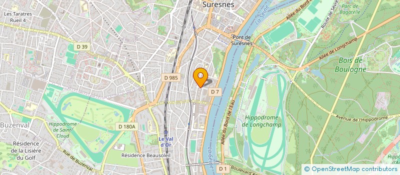 localisation de l'entreprise MADAME ALIZEE CASTRYCK--GENEREUX à SURESNES