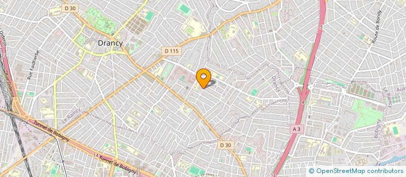 localisation de l'entreprise MADAME ALIZEE CHEVALIER à DRANCY