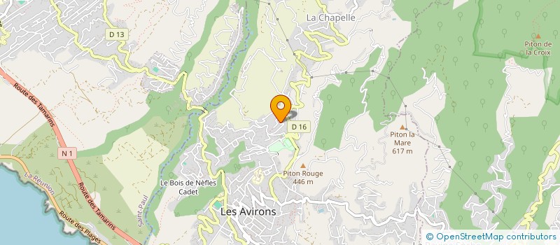 localisation de l'entreprise MADAME ALIZEE CHEVALIER à LES AVIRONS