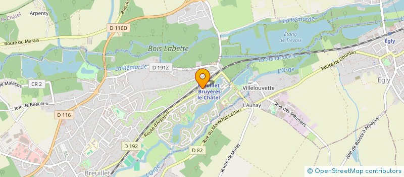 localisation de l'entreprise MADAME ALIZEE COLIN  BREUILLET