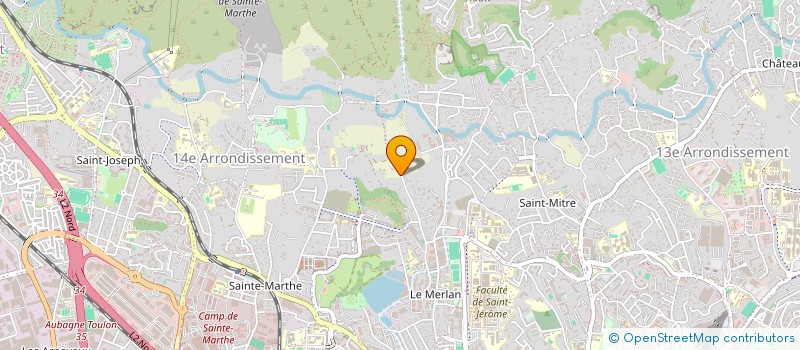 localisation de l'entreprise MADAME ALIZEE COMITI  MARSEILLE