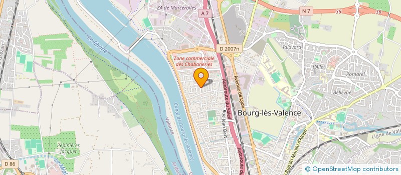 localisation de l'entreprise MADAME ALIZEE DEYGAS à BOURG-LES-VALENCE