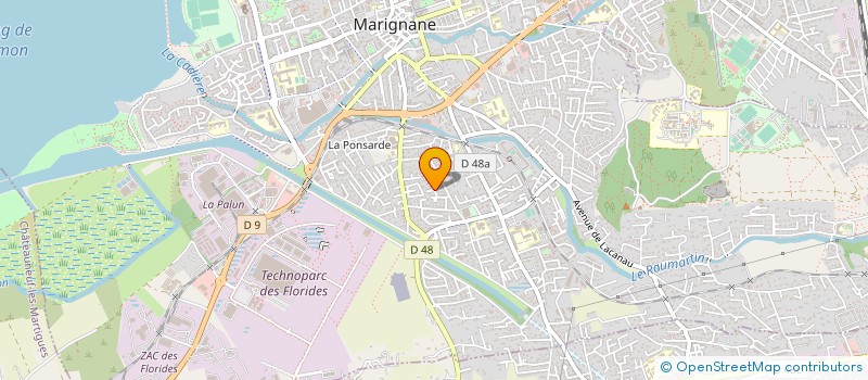 localisation de l'entreprise MADAME ALIZEE DRIES à MARIGNANE