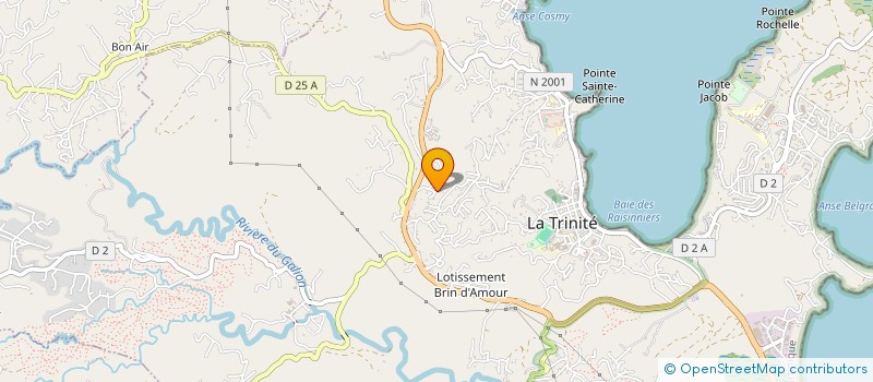localisation de l'entreprise MADAME ALIZEE DUAULT à LA TRINITE