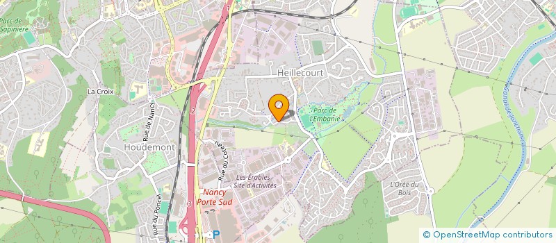 localisation de l'entreprise MADAME ALIZEE ETIENNE  HEILLECOURT