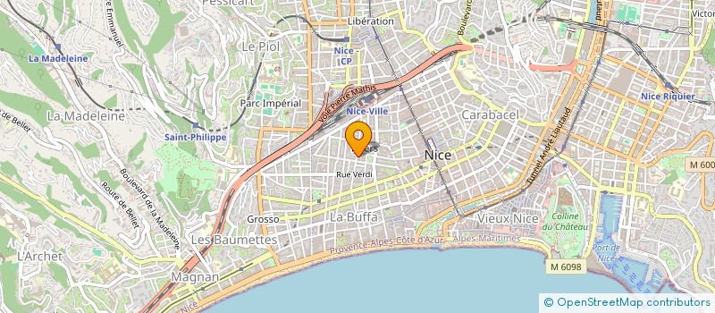 localisation de l'entreprise MADAME ALIZEE FALANDRY à NICE