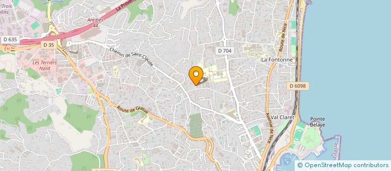 localisation de l'entreprise MADAME ALIZEE FIORETTI  ANTIBES