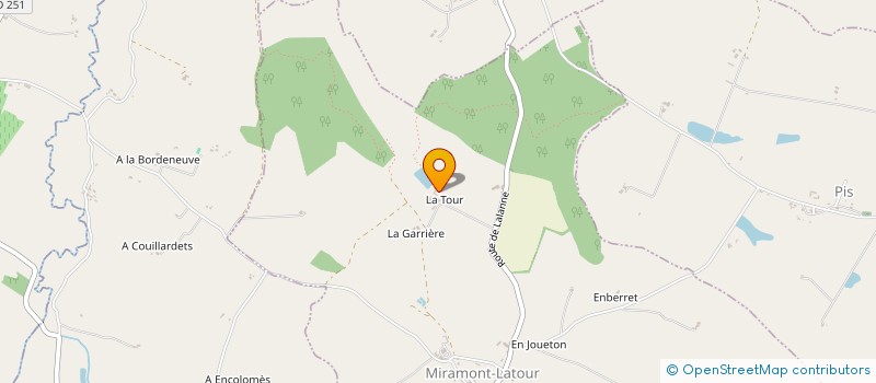 localisation de l'entreprise MADAME ALIZEE FRULEUX à MONTESTRUC-SUR-GERS