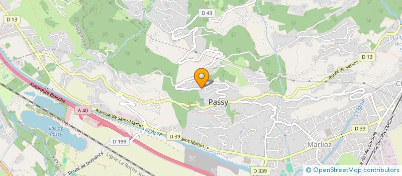 localisation de l'entreprise MADAME ALIZEE GAILLARD  PASSY