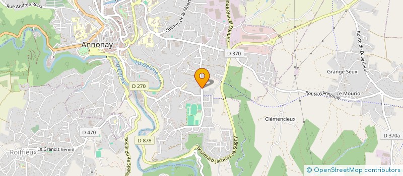 localisation de l'entreprise MADAME ALIZEE GALLICE  ANNONAY