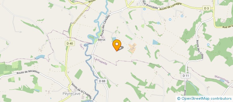 localisation de l'entreprise MADAME ALIZEE GANDNER  MANSONVILLE