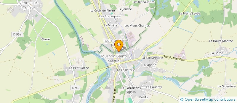 localisation de l'entreprise MADAME ALIZEE GIRAULT à TOURNON-SAINT-MARTIN