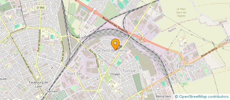 localisation de l'entreprise MADAME ALIZEE GOBALE  BETHENY