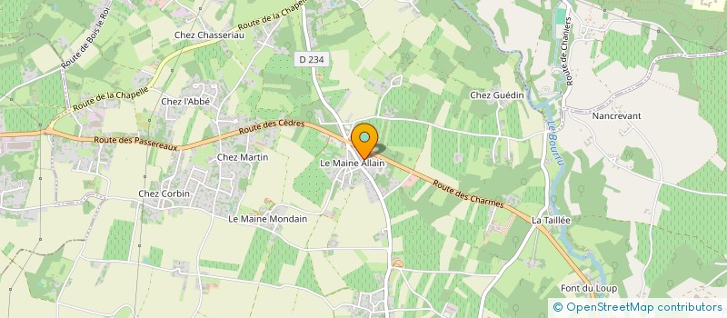 localisation de l'entreprise MADAME ALIZEE KONZOLIK  CHANIERS