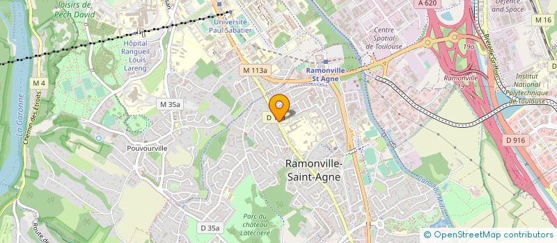 localisation de l'entreprise MADAME ALIZEE LACHAIZE à RAMONVILLE-SAINT-AGNE