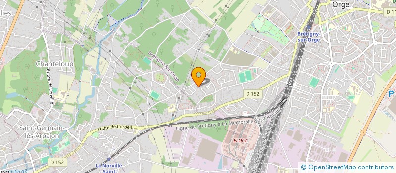 localisation de l'entreprise MADAME ALIZEE LANDEAU à BRETIGNY-SUR-ORGE