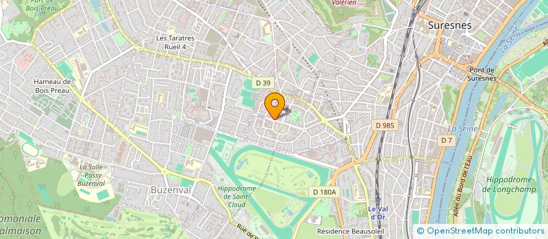 localisation de l'entreprise MADAME ALIZEE LEFEBVRE à SURESNES