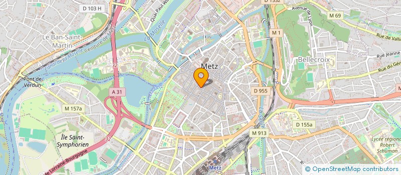 localisation de l'entreprise MADAME ALIZEE LEFEVRE  METZ