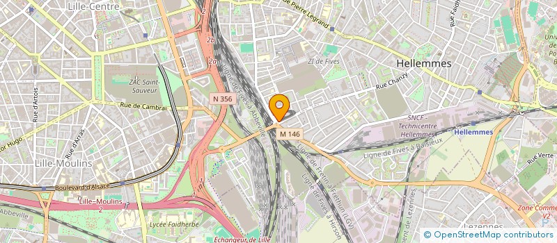 localisation de l'entreprise MADAME ALIZEE LEGRAND à LILLE