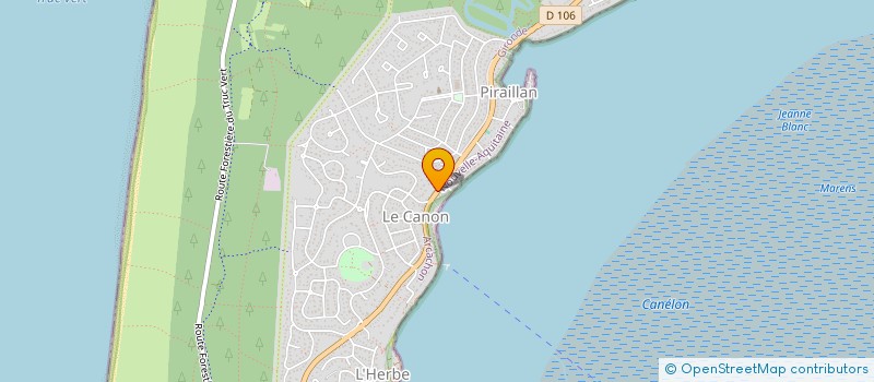 localisation de l'entreprise MADAME ALIZEE MALLEMOUCHE  LEGE-CAP-FERRET