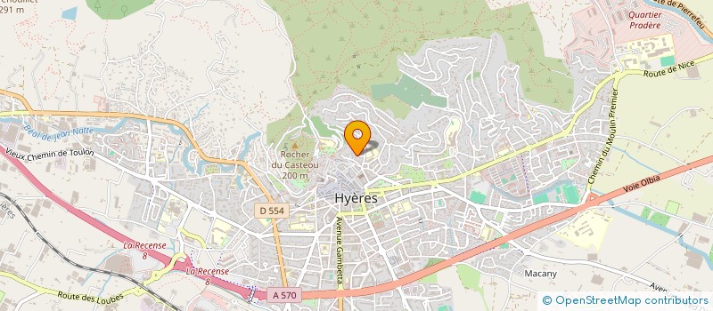 localisation de l'entreprise MADAME ALIZEE MEHATS à HYERES