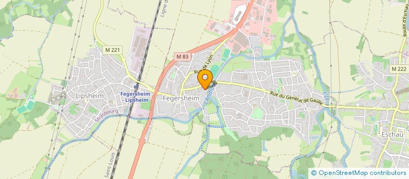 localisation de l'entreprise MADAME ALIZEE MINCK-BRICKERT  FEGERSHEIM