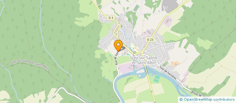 localisation de l'entreprise MADAME ALIZEE MOTTET DEVAUX  SCEY-SUR-SAONE-ET-SAINT-ALBIN