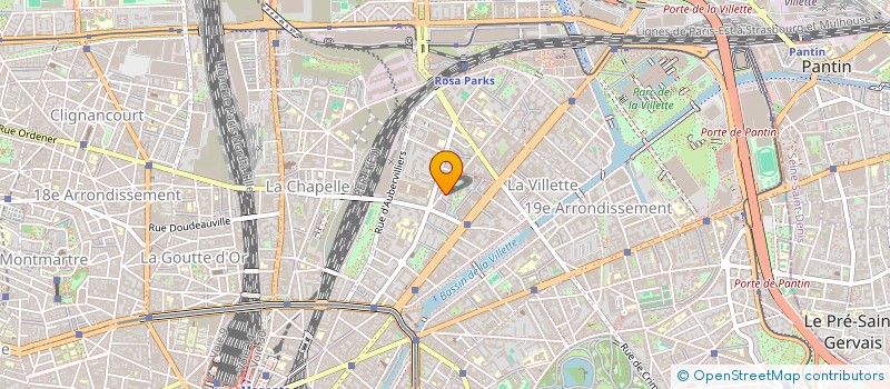 localisation de l'entreprise MADAME ALIZEE NDONGALA  PARIS