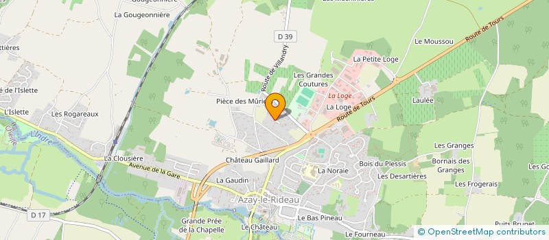 localisation de l'entreprise MADAME ALIZEE NICOLAS  AZAY-LE-RIDEAU