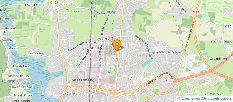 localisation de l'entreprise MADAME ALIZEE NIGER à LES SABLES D'OLONNE