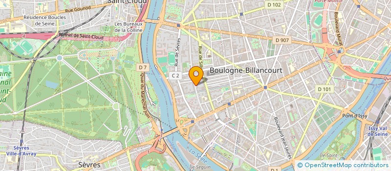 localisation de l'entreprise MADAME ALIZEE OPPENHEIM à BOULOGNE-BILLANCOURT
