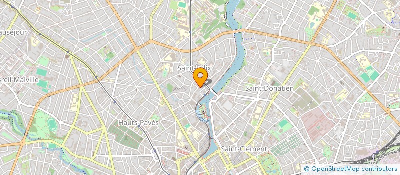 localisation de l'entreprise MADAME ALIZEE PHILIPPE  NANTES