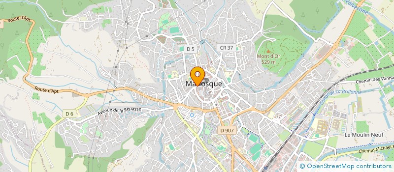 localisation de l'entreprise MADAME ALIZEE PIETRI à MANOSQUE