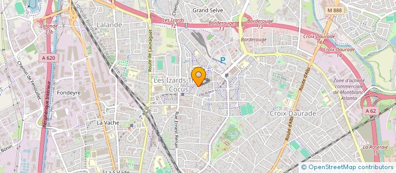 localisation de l'entreprise MADAME ALIZEE RABIER à TOULOUSE